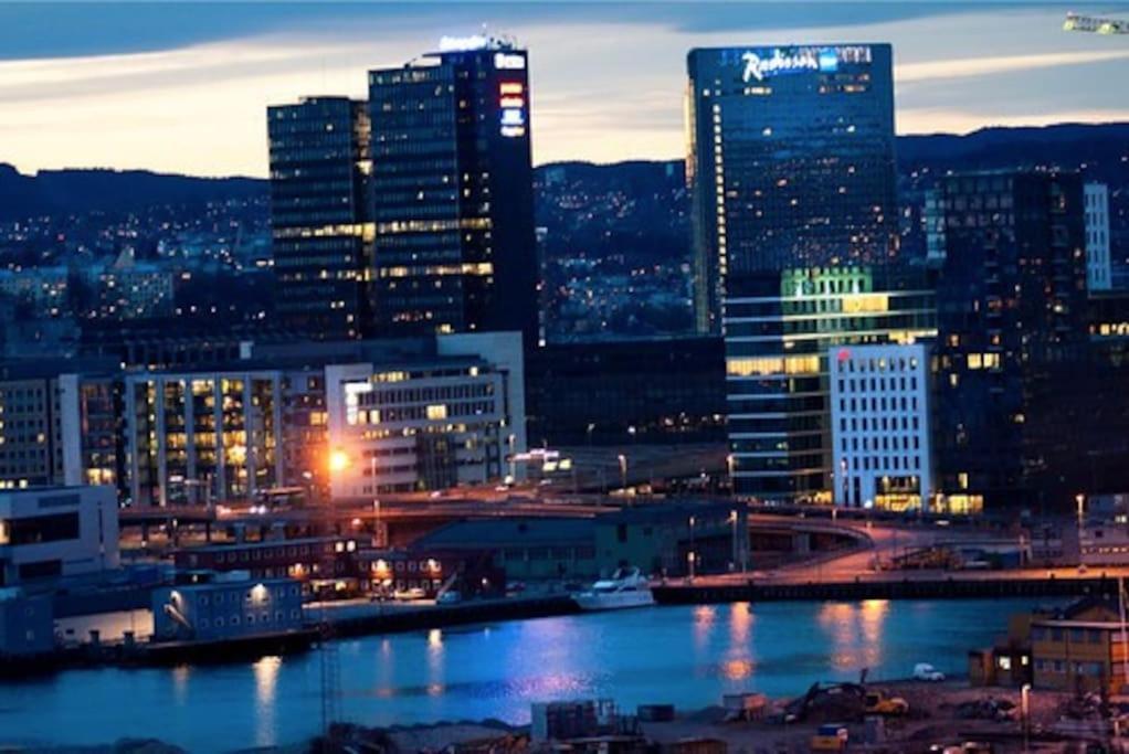 Leilighet Midt I Oslo Sentrum 2 Soverom Og Stue Exterior foto